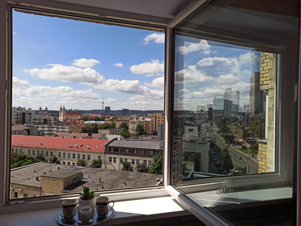9Th Floor Amazing View Central Studio Apartment VNO Exterior foto